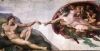 Foto: Michelangelo: Gott erschafft Adam