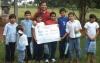 Foto: Antonio Rojas mit Kindern aus Villarica