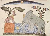 Enluminure dun manuscrit de 1354